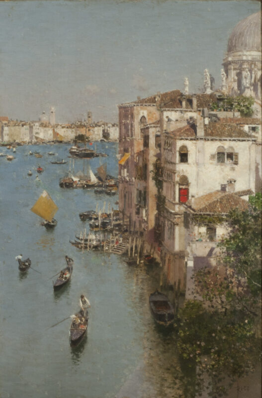 Basilica of Saint Mary of Health, Venice - Martín Rico y Ortega Tablo
