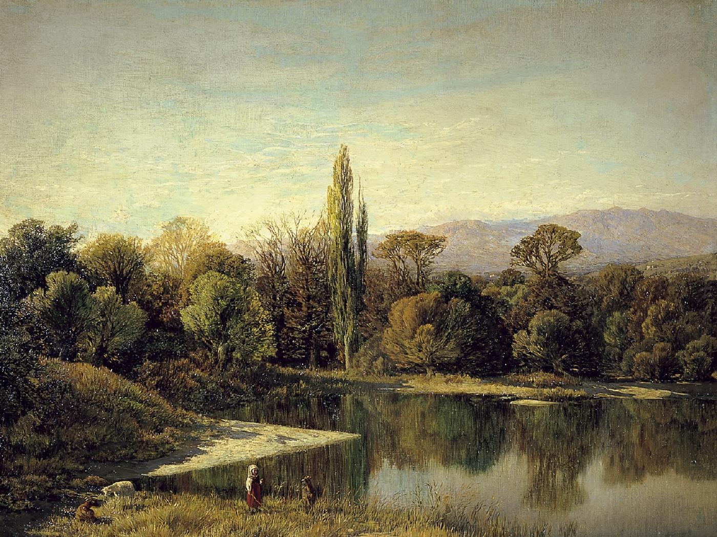 Country House Landscape - Martín Rico y Ortega Tablo