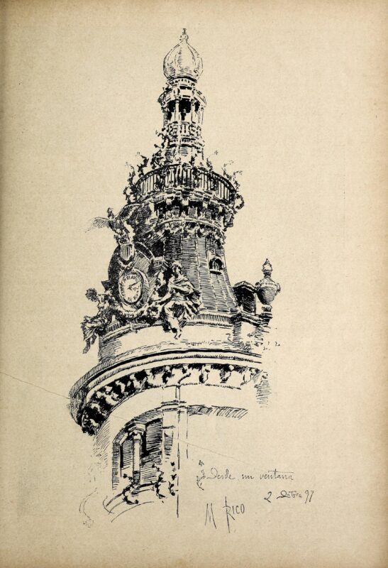 From my window (1897) - Martín Rico y Ortega Tablo