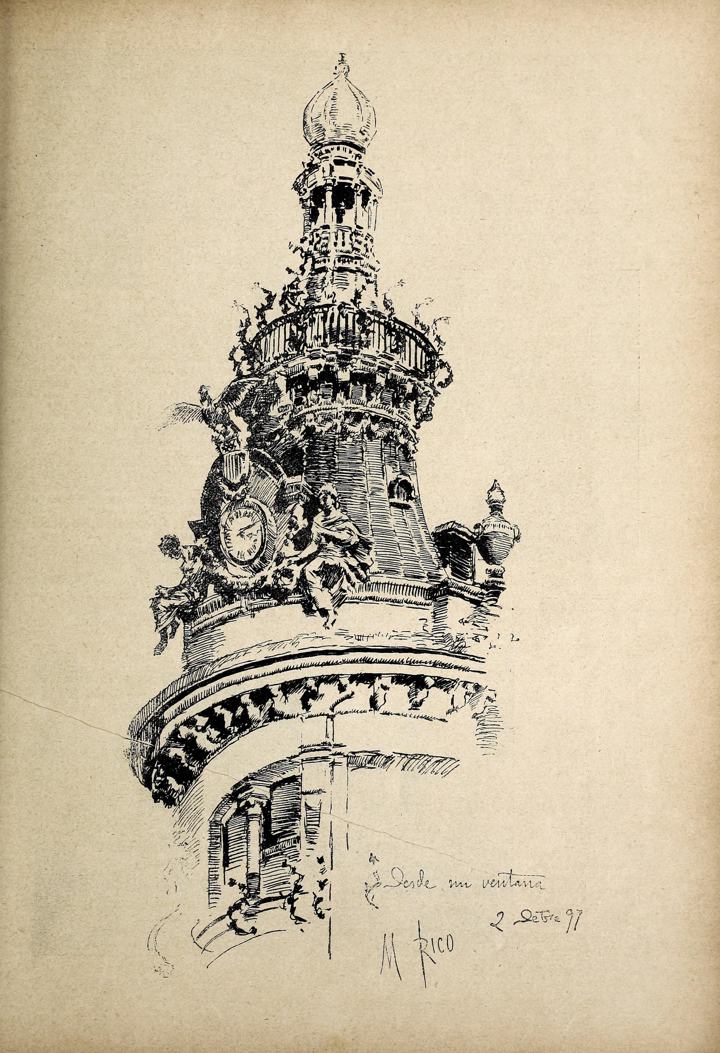From my window (1897) - Martín Rico y Ortega Tablo