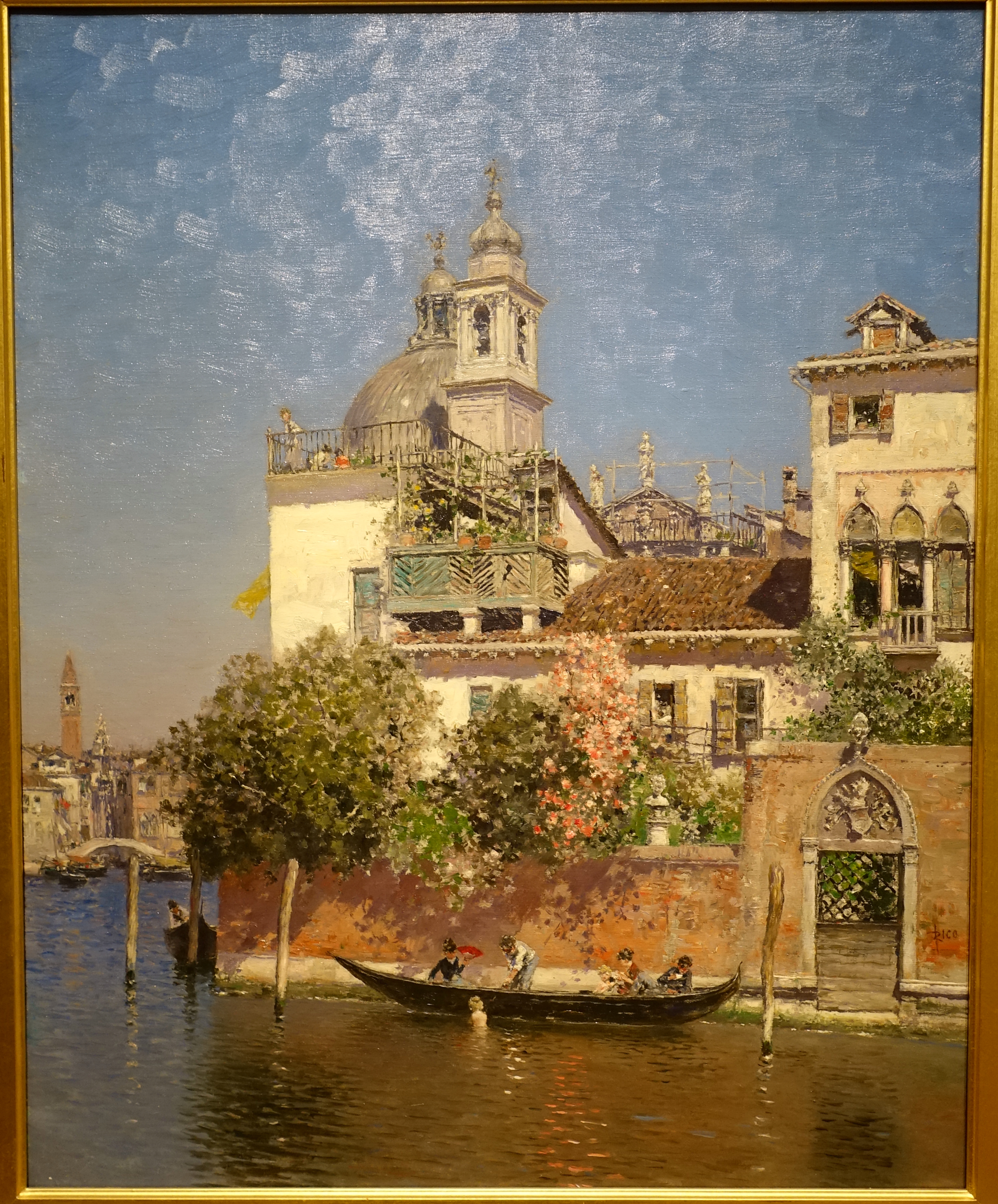 Near the Grand Canal, Venice (1908) - Martín Rico y Ortega Tablo