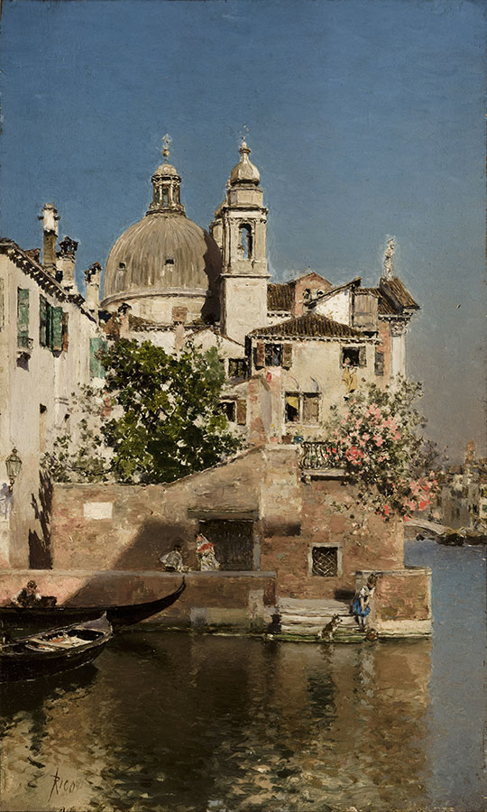 Rio del Ognissanti, Venice - Martín Rico y Ortega Tablo