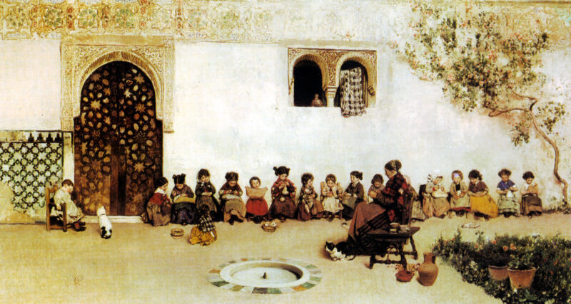 Sewing Class - Martín Rico y Ortega Tablo