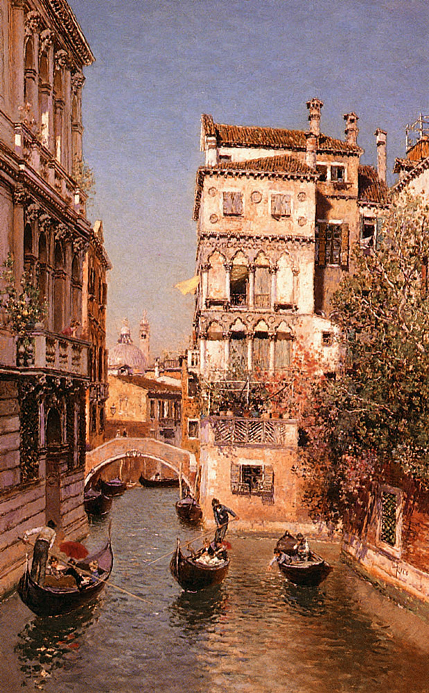 The Canal Venice - Martín Rico y Ortega Tablo