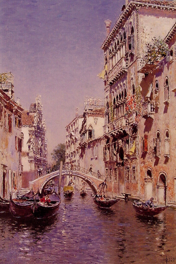 The Sunny Canal - Martín Rico y Ortega Tablo