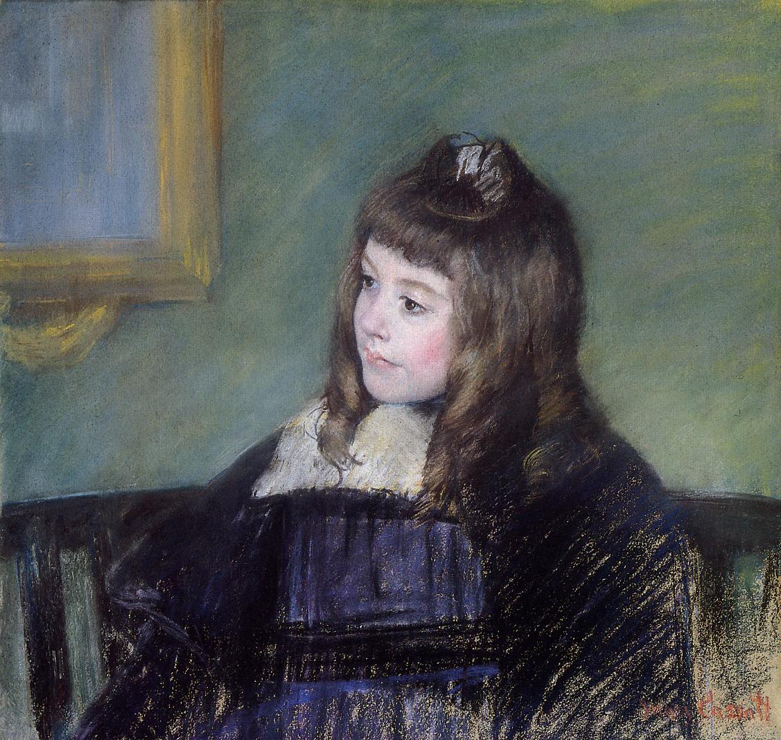 Marie Therese Gaillard (1894) - Mary Cassatt Tablo
