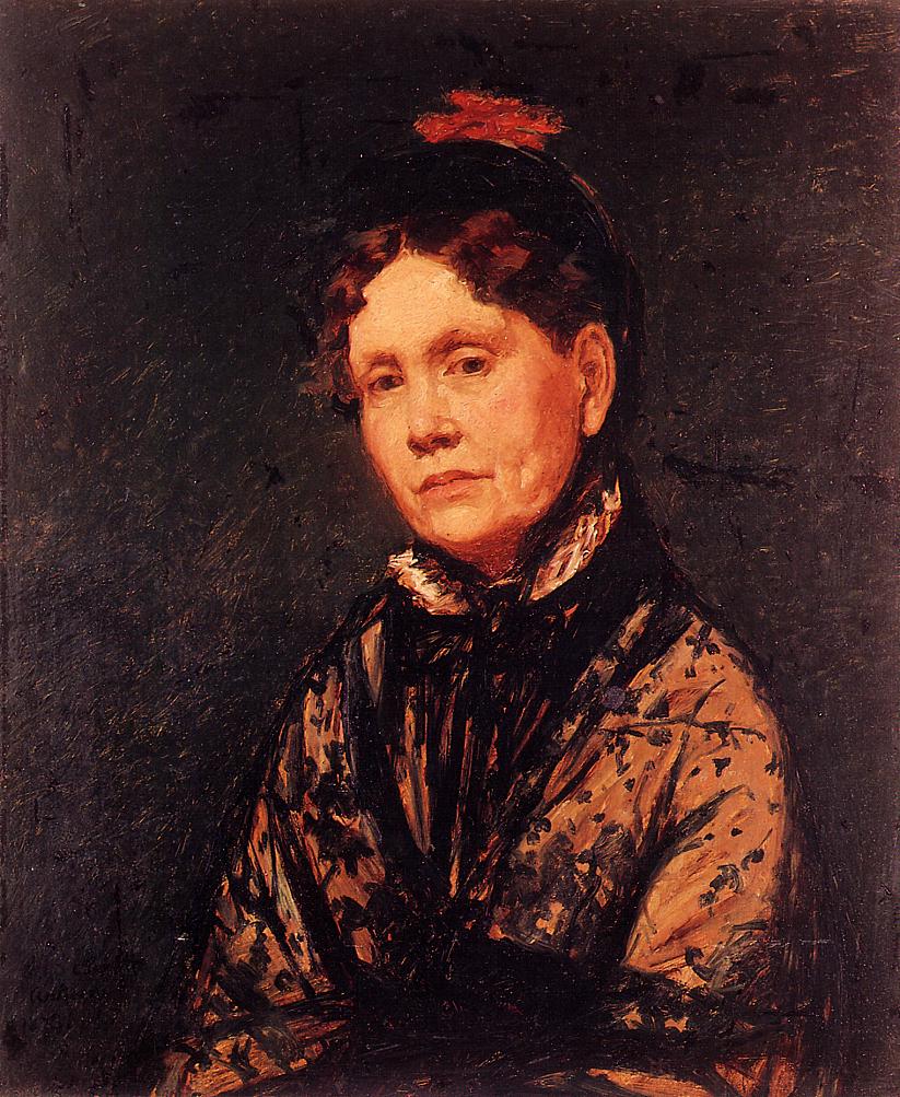 Mrs. Robert Simpson Cassatt (1873) - Mary Cassatt Tablo