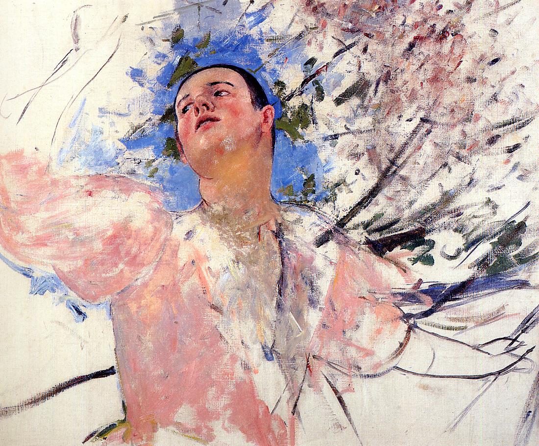 Young Woman Picking the Fruit of Knowledge (1892) - Mary Cassatt Tablo