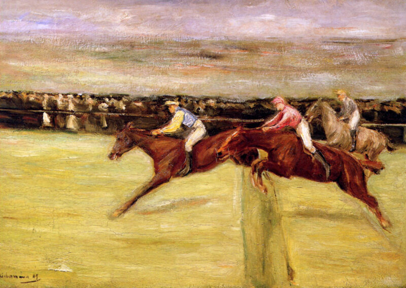 Horse races - Max Liebermann Tablo