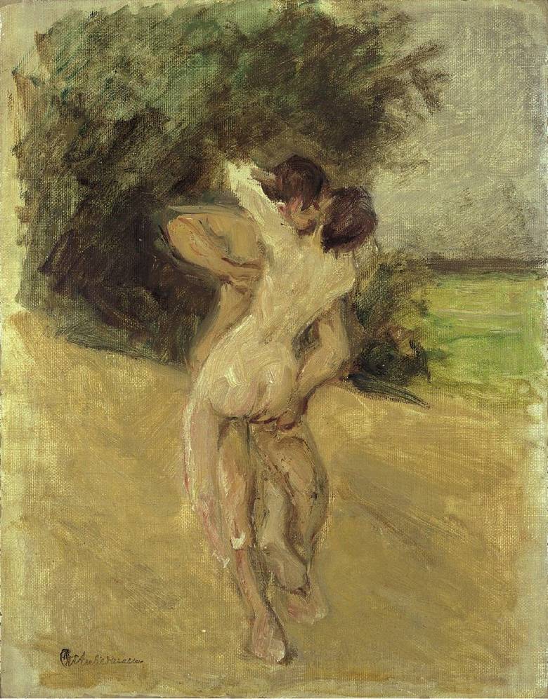 Love scene (1926) - Max Liebermann Tablo