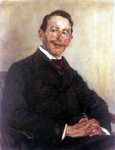 Portrait of Dr. Max Linde – Max Liebermann Tablo