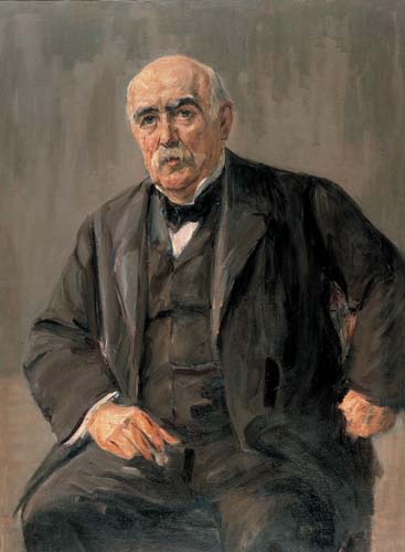 Portrait of Eugen Gutmann (1907) - Max Liebermann Tablo
