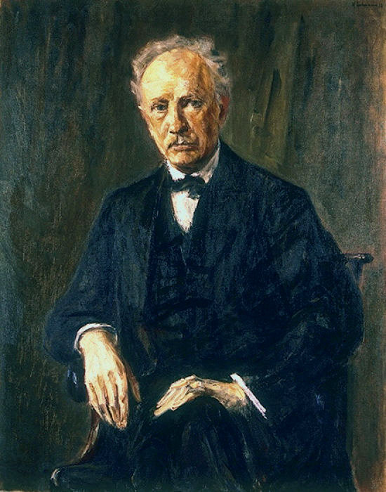 Portrait of Richard Strauss (1918) – Max Liebermann Tablo