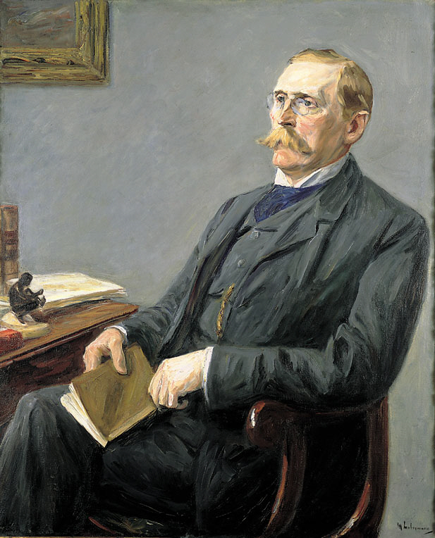 Portrait of Wilhelm Bode (1904) - Max Liebermann Tablo