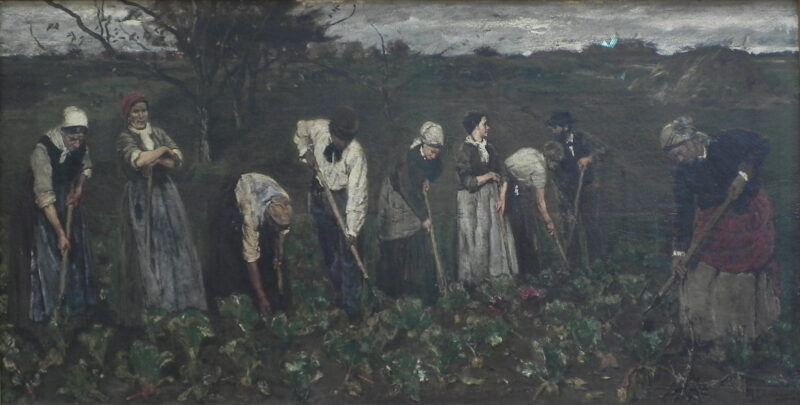 Workers on the beet field (1876) - Max Liebermann Tablo