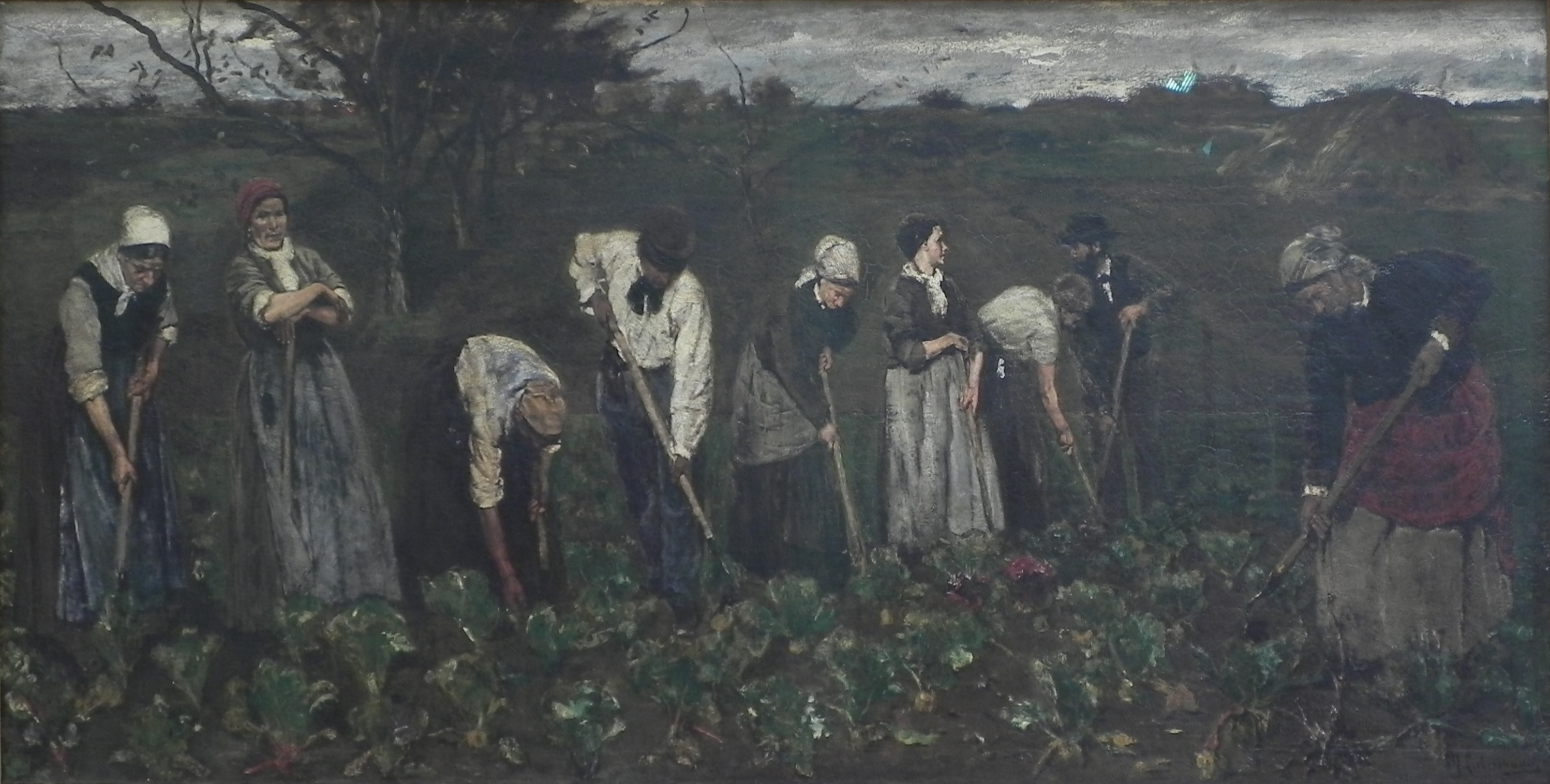 Workers on the beet field (1876) - Max Liebermann Tablo