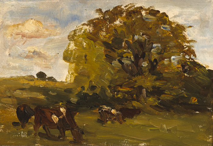 OAK, ST. DOULOUGH'S, DUBLIN - Nathaniel Hone the Younger Tablo