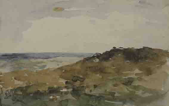 SAND BUNKER - Nathaniel Hone the Younger Tablo