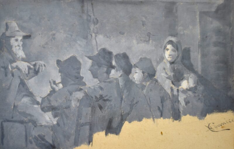 Batone recounts (1890) - Niccolò Cannicci Tablo