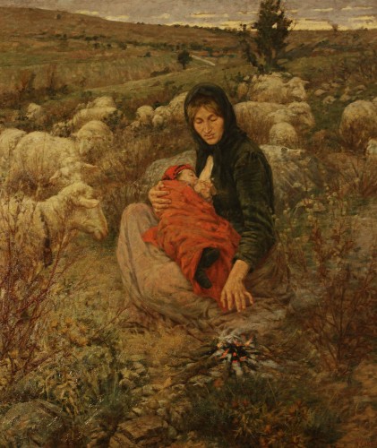Sad winter (1899) - Niccolò Cannicci Tablo