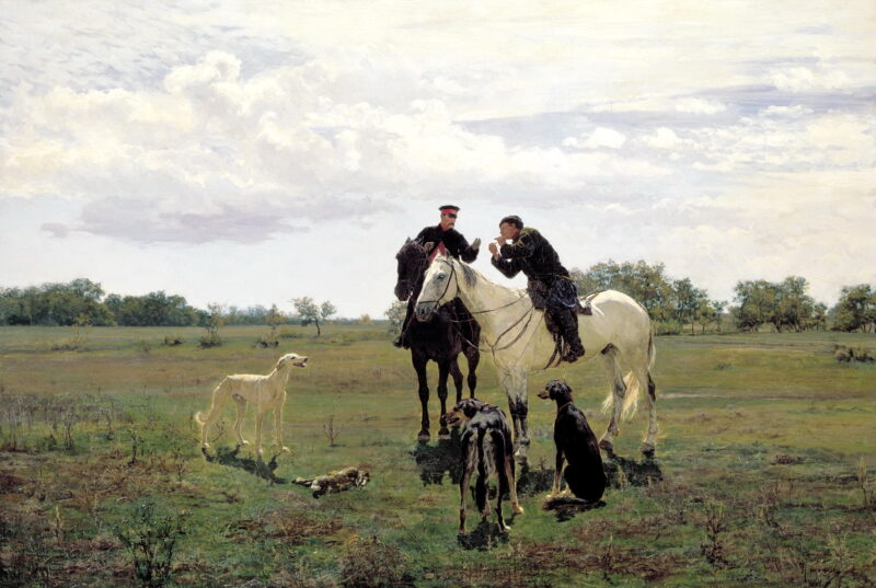 On leave (1882) - Nikolai Kuznetsov Tablo