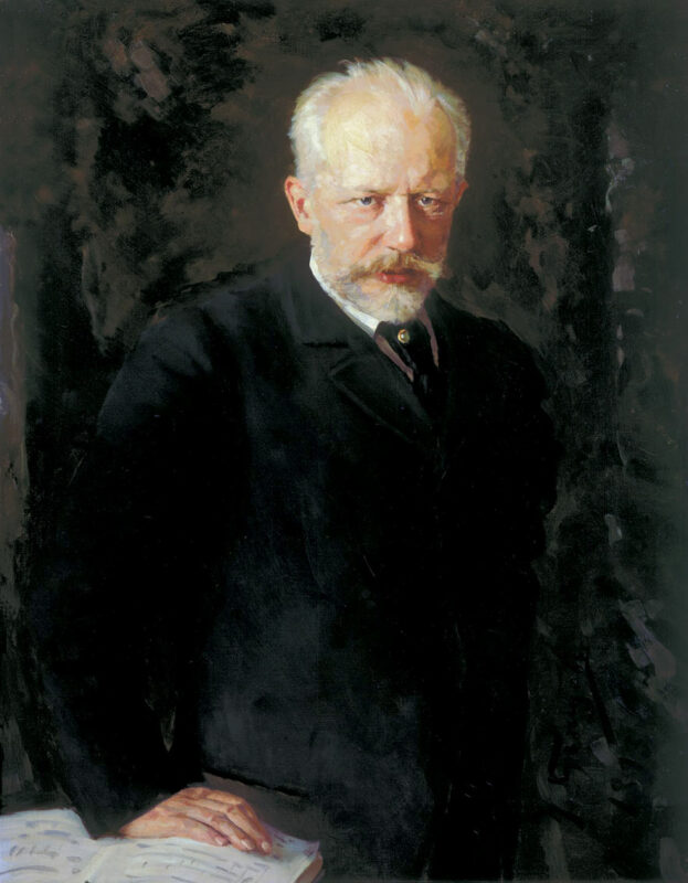 Portrait of the composer Pyotr Ilyich Tchaikovsky (1893) – Nikolai Kuznetsov Tablo