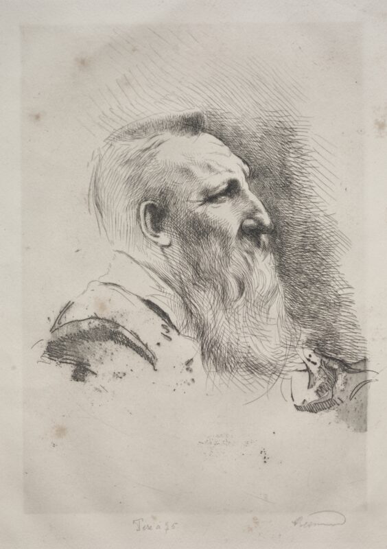 Auguste Rodin (1922) - Paul-Albert Besnard Tablo