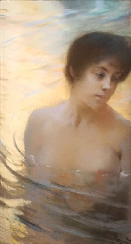 Baigneuse (1900) - Paul-Albert Besnard Tablo