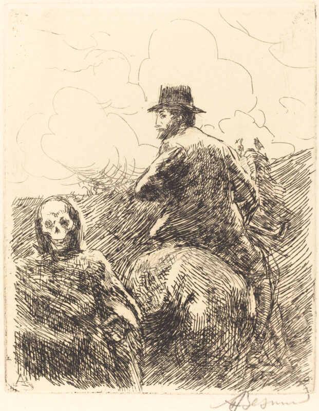 Danger Passed (1900) - Paul-Albert Besnard Tablo
