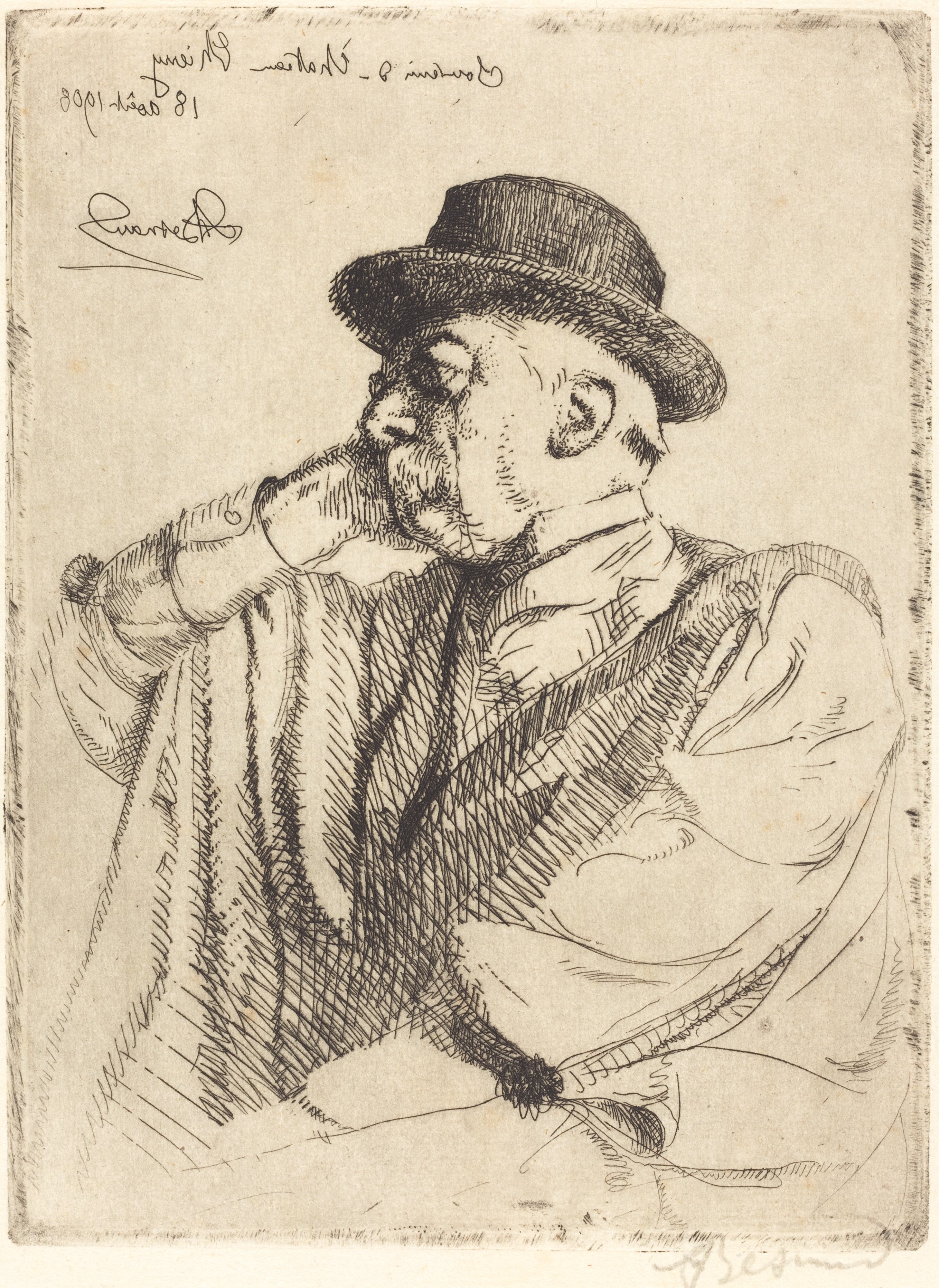 Edmond Pigalle (1908) - Paul-Albert Besnard Tablo