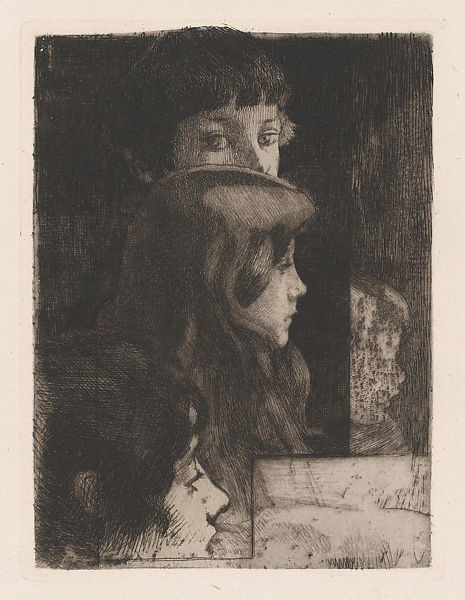 Family (1890) – Paul-Albert Besnard Tablo