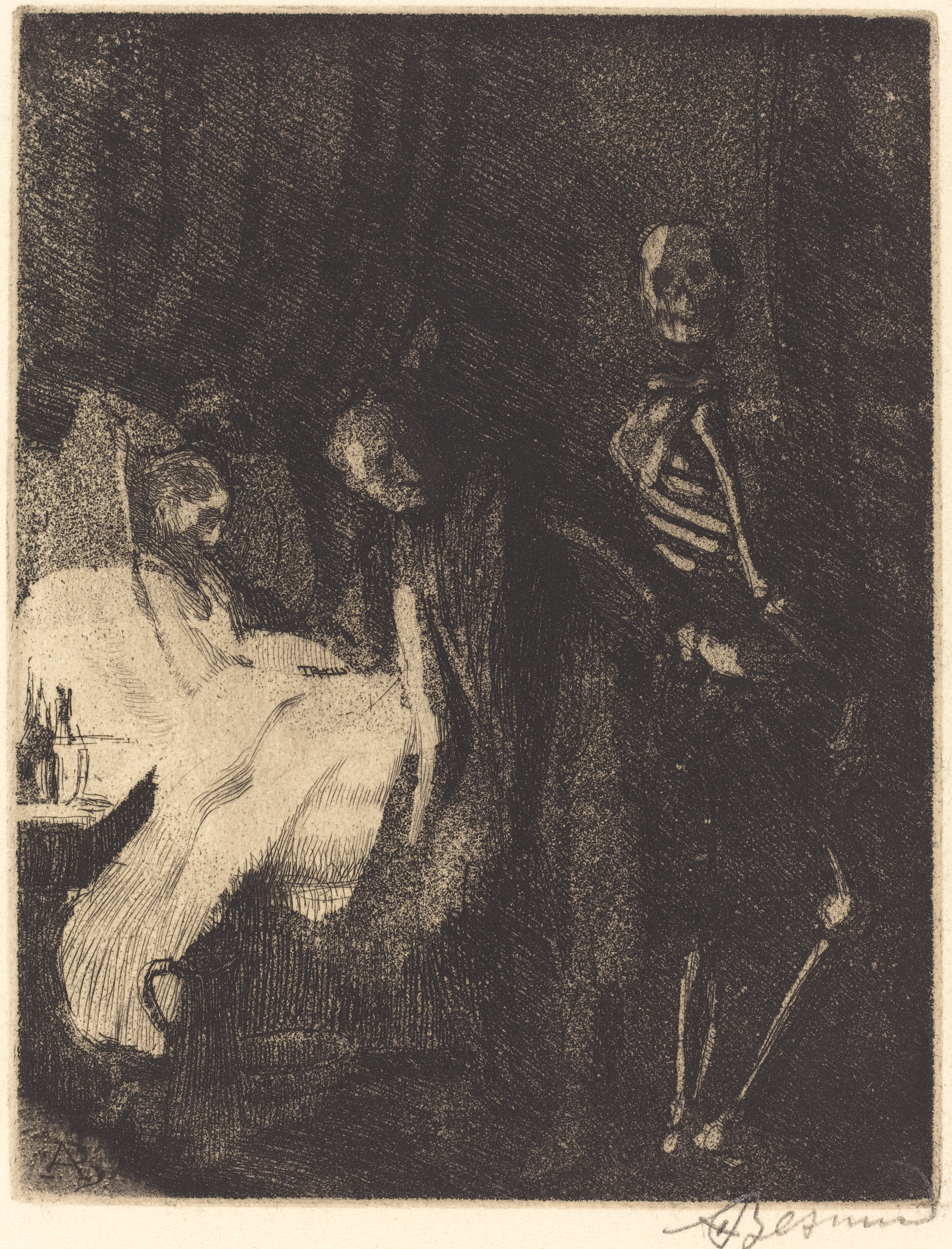 Importunate (1900) - Paul-Albert Besnard Tablo