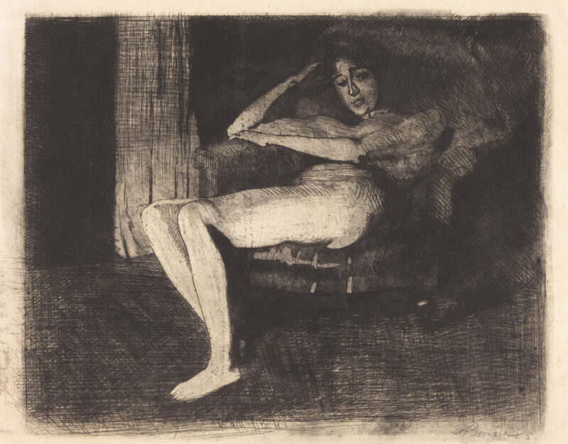 Intimate Fantasy (1901) - Paul-Albert Besnard Tablo