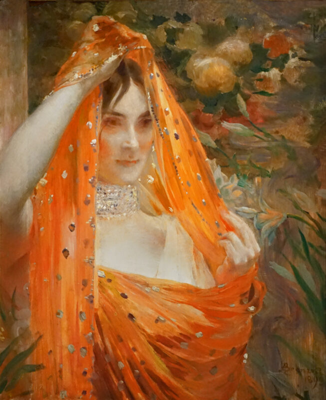 La Favorite (1892) - Paul-Albert Besnard Tablo