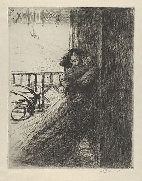 Love (1886) - Paul-Albert Besnard Tablo