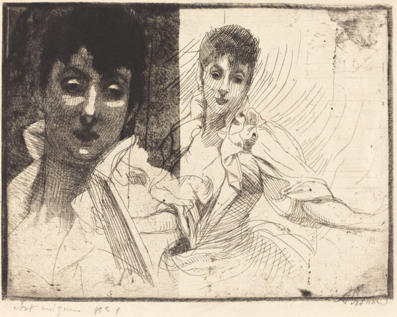 Madeleine Lemaire (1900) - Paul-Albert Besnard Tablo