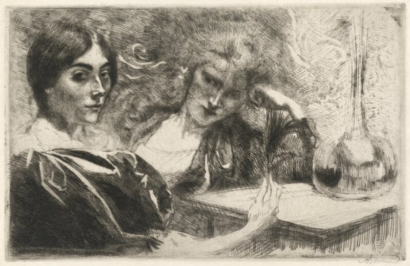 Morphine Addicts (1887) – Paul-Albert Besnard Tablo
