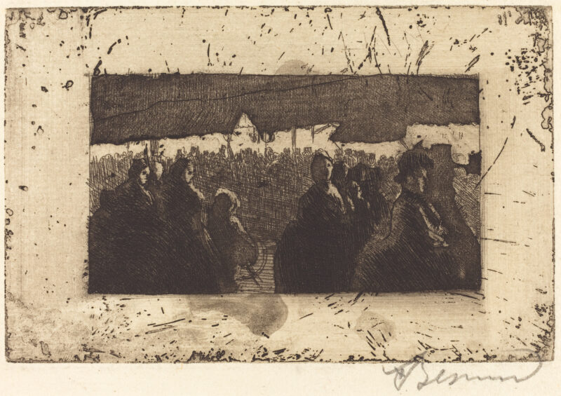Neuilly Fair (1885) - Paul-Albert Besnard Tablo