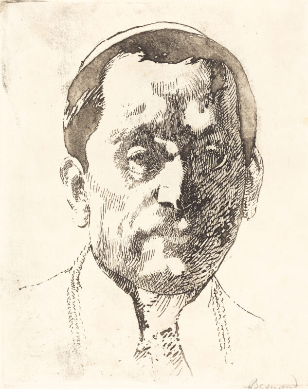 Pope Benedict Xv (1917) - Paul-Albert Besnard Tablo