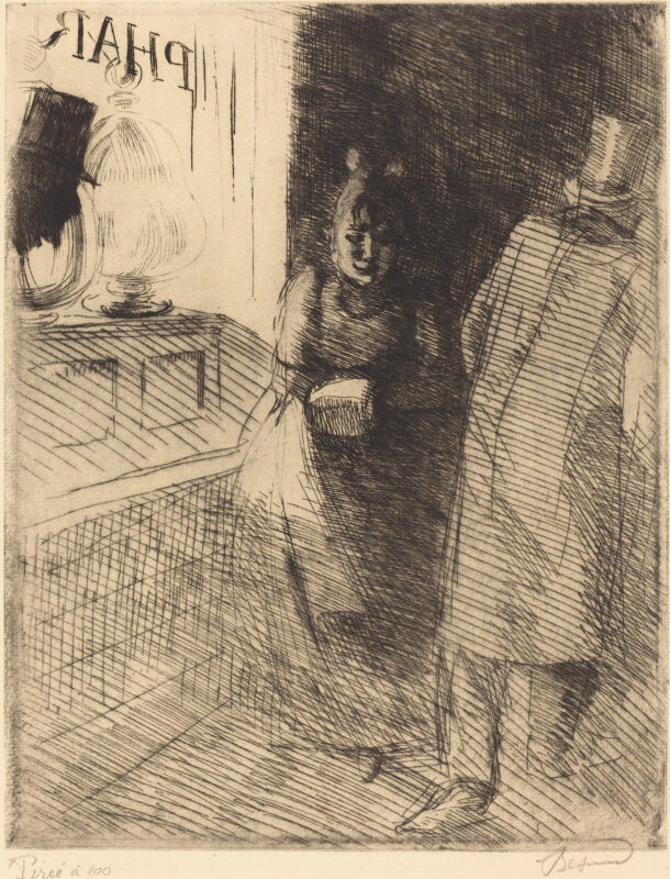 Prostitution (1886) - Paul-Albert Besnard Tablo