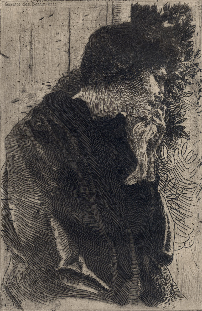 Sadness (1887) - Paul-Albert Besnard Tablo