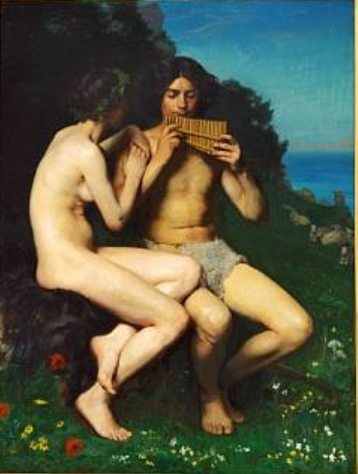 Daphnis and Cloë (1879) - Peder Severin Krøyer Tablo