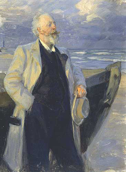 Holger Drachman (1895) - Peder Severin Krøyer Tablo