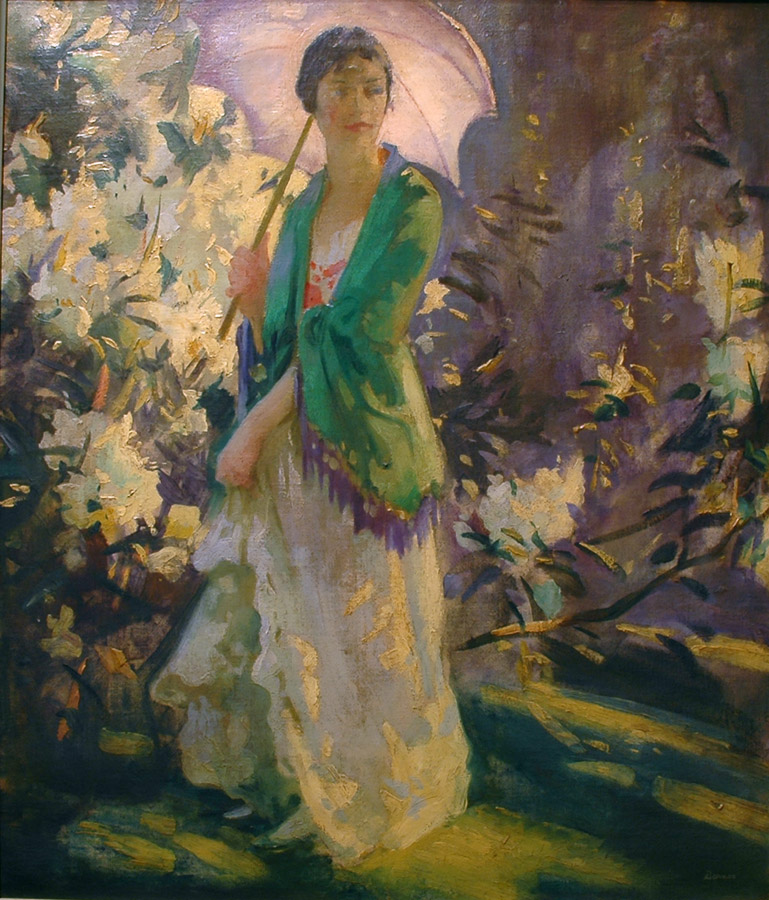 Marie in the Garden – Peder Severin Krøyer Tablo