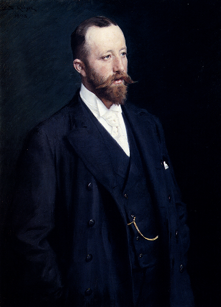 Portrait Of A Gentleman (1898) - Peder Severin Krøyer Tablo