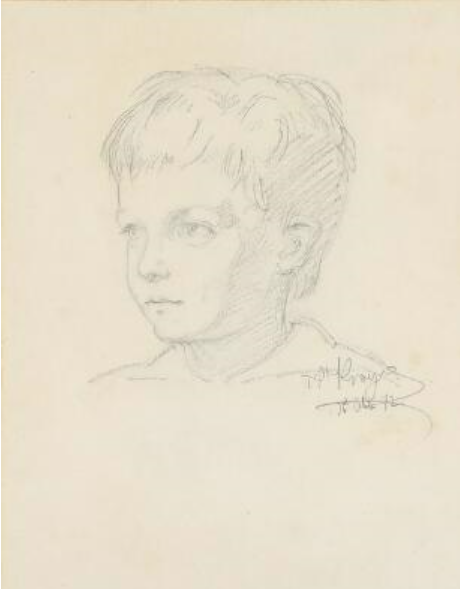 Portrait of a boy – Peder Severin Krøyer Tablo
