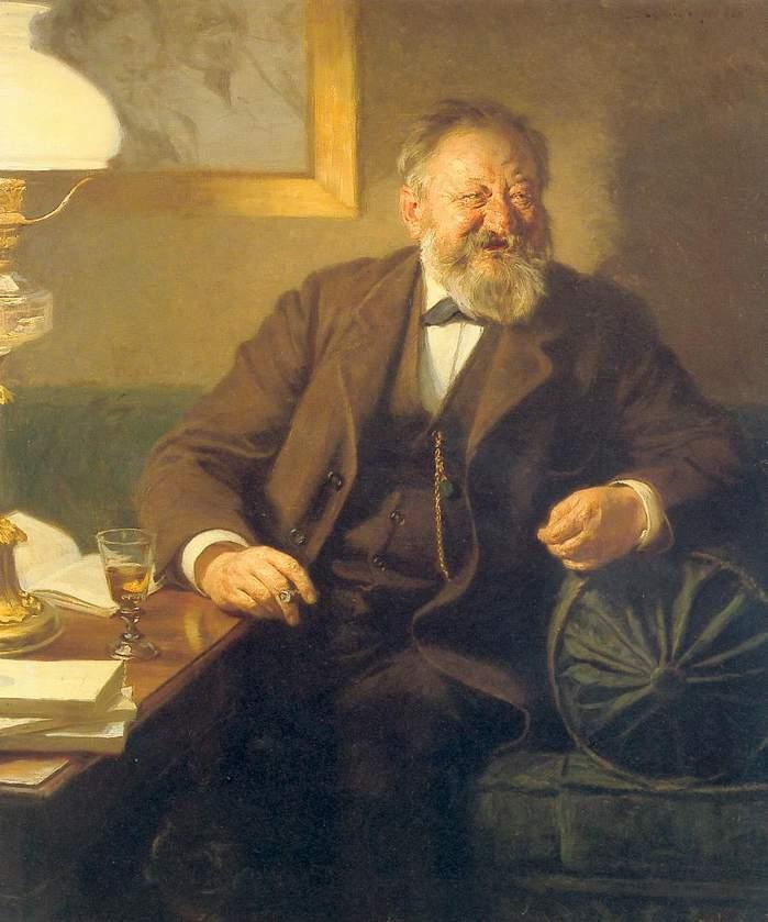 Sophus Schandorf (1895) - Peder Severin Krøyer Tablo