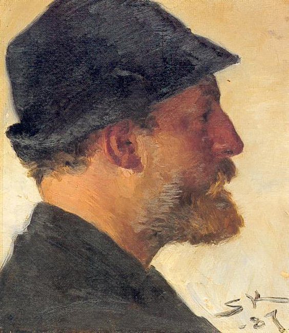 Viggo Johansen (1887) - Peder Severin Krøyer Tablo