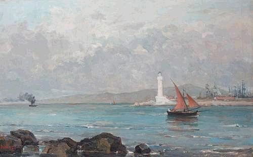 Lighthouse of Marseille - Périclès Pantazis Tablo