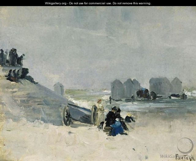 On The Beach, Ostend - Périclès Pantazis Tablo